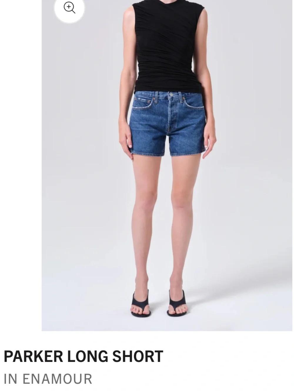 Agolde Parker Long Short - Enamour